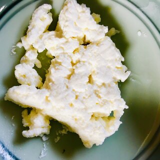 ⁑離乳食モグモグ期⁑ヨーグルトでカッテージチーズ♪